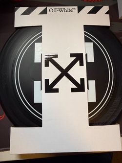 Off White brand frisbee