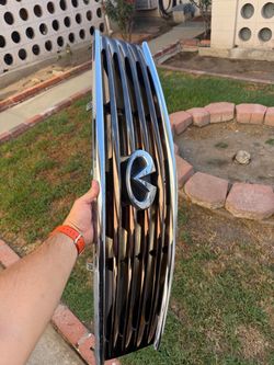 G37 COUPE grill chrome/black chrome