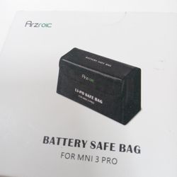 Pro/Mini 3 Pro Battery Safe Bag Fireproof Explosion-Proof Lipo Drone Batteries Protector Storage for DJI M