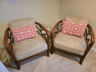 Lexington Bamboo Palm chair