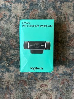 Logitech C922x Pro Stream Webcam – Full HD 1080p,Original Box,Tested