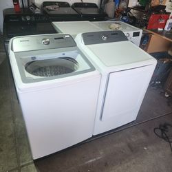 Samsung Washer And Electric Dryer Large Capacity