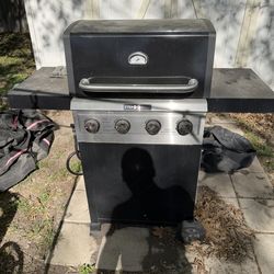 Even embers propane BBQ pit