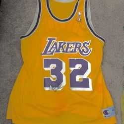 Magic Johnson Jersey Signed 