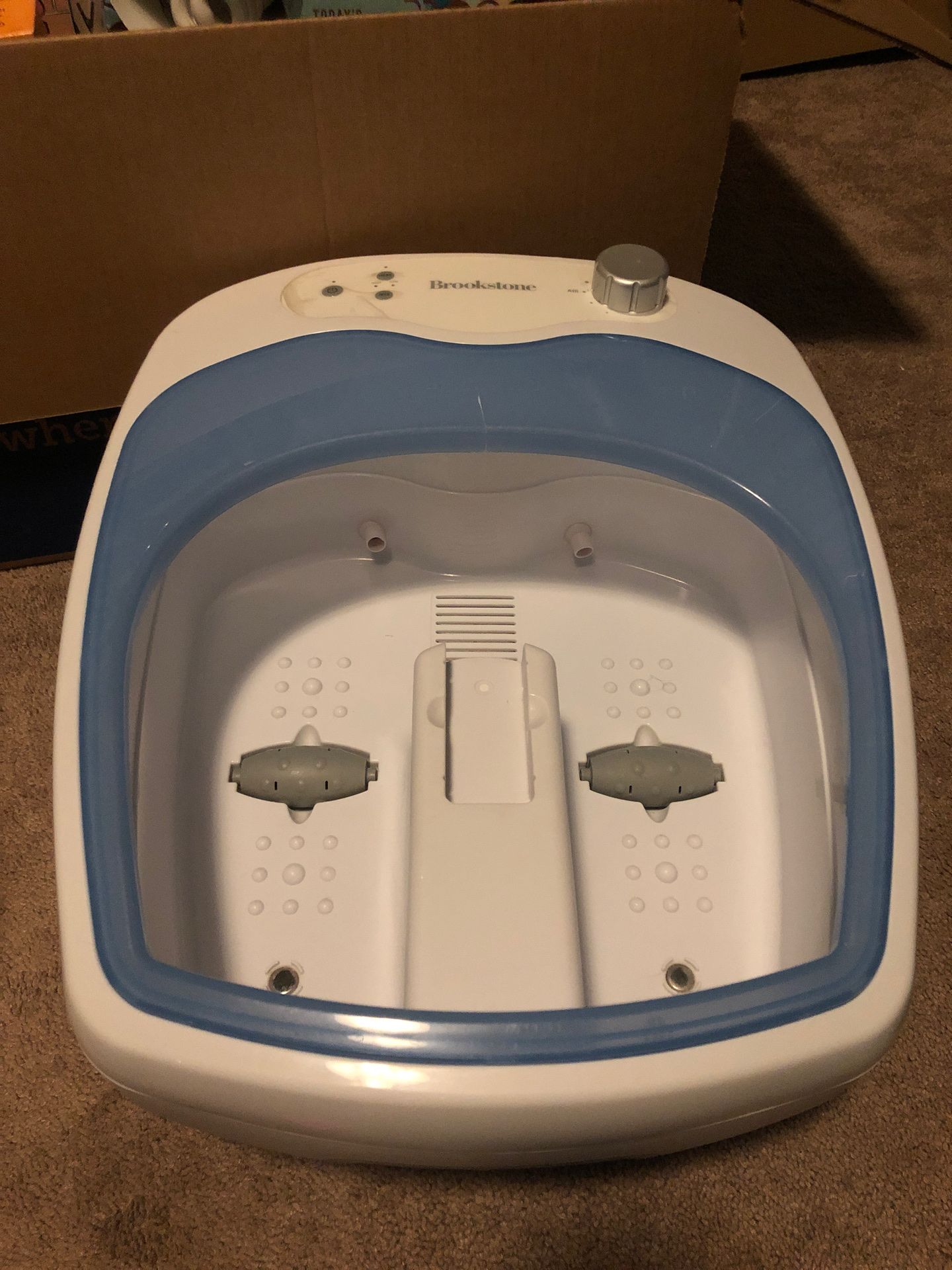 Brookstone foot spa