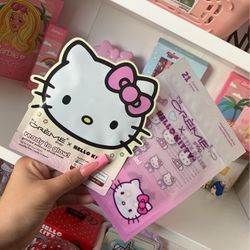 Hello Kitty Face Mask And Pimple Patch