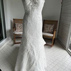 Strapless Wedding Gown