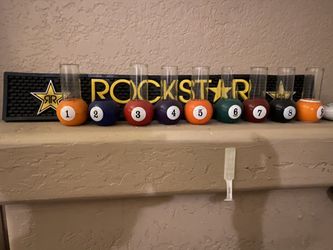 Billiards Shot glass set