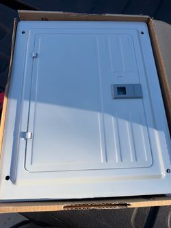 New Siemens indoor load center is a 125 Amp, 12-space, 24-circuit panel