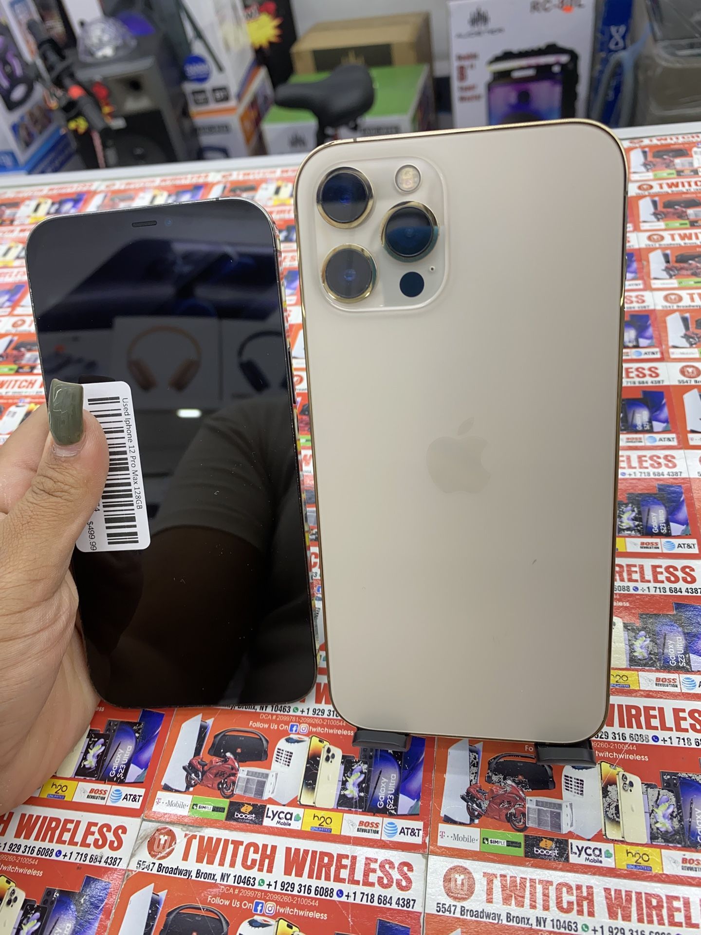Iphone 12 Pro Max 128 GB Unlocked HSO