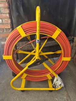 400 ft.  3/8 fiberglass duct rodder