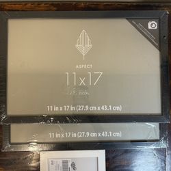 Aspect Black Narrow Frame by Studio Décor