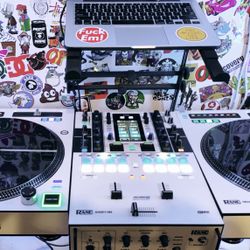 Pair Of Rane Twelves MKI And Seventy Two Mixer MKI