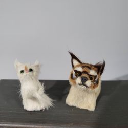 **Rare** Vintage Cat Sharpener + Companion