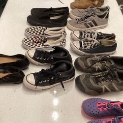 Women’s Men’s Girls Kids Shoes Vans Converse Cole Haan Stride Rite Xero Adidas