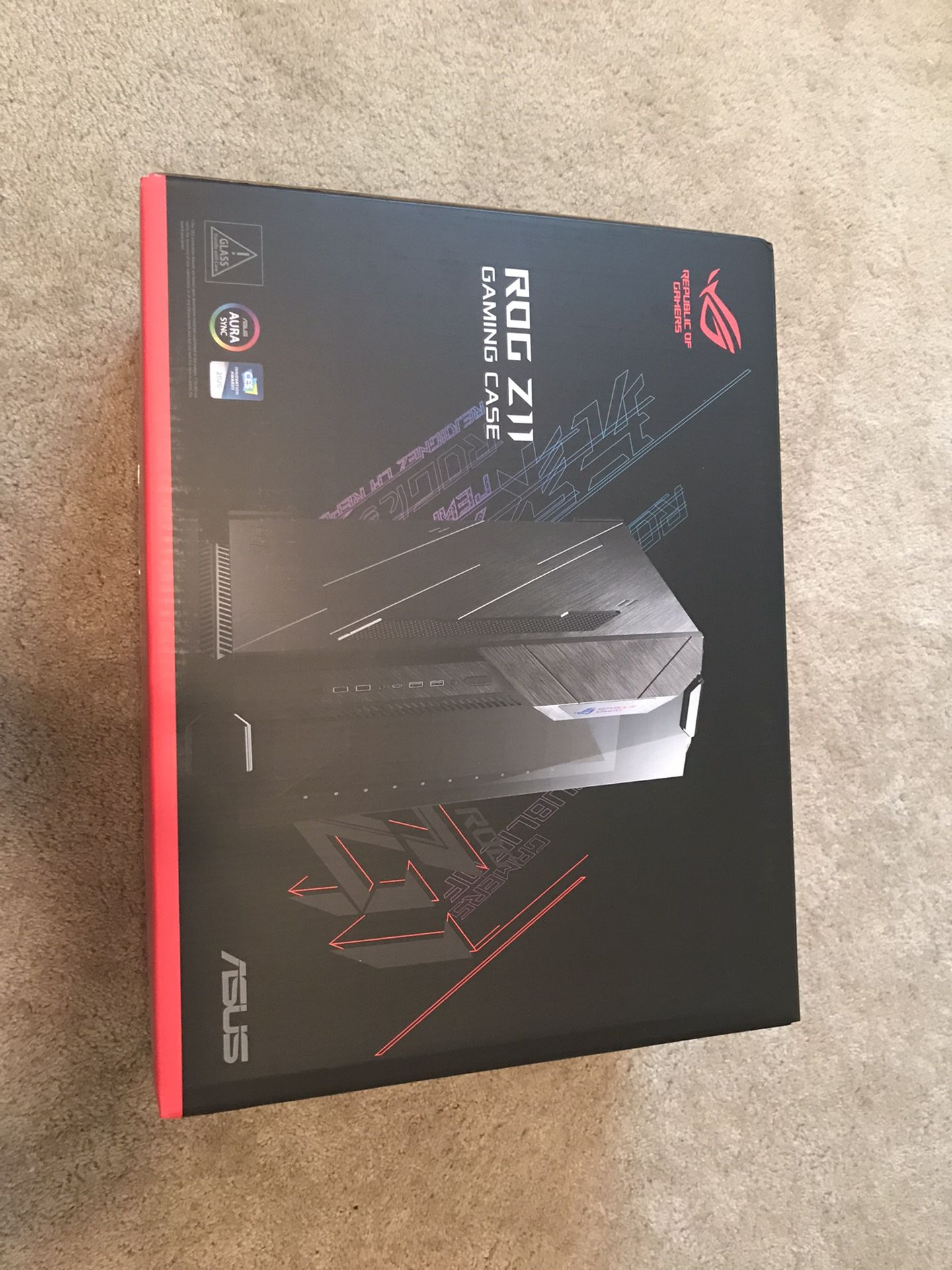 Asus ROG Z11 Mid Tower Gaming PC Case