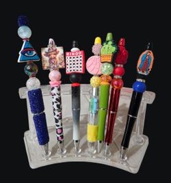 Beaded pens