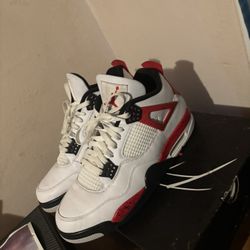 Jordan Retro 4 Red Cement 