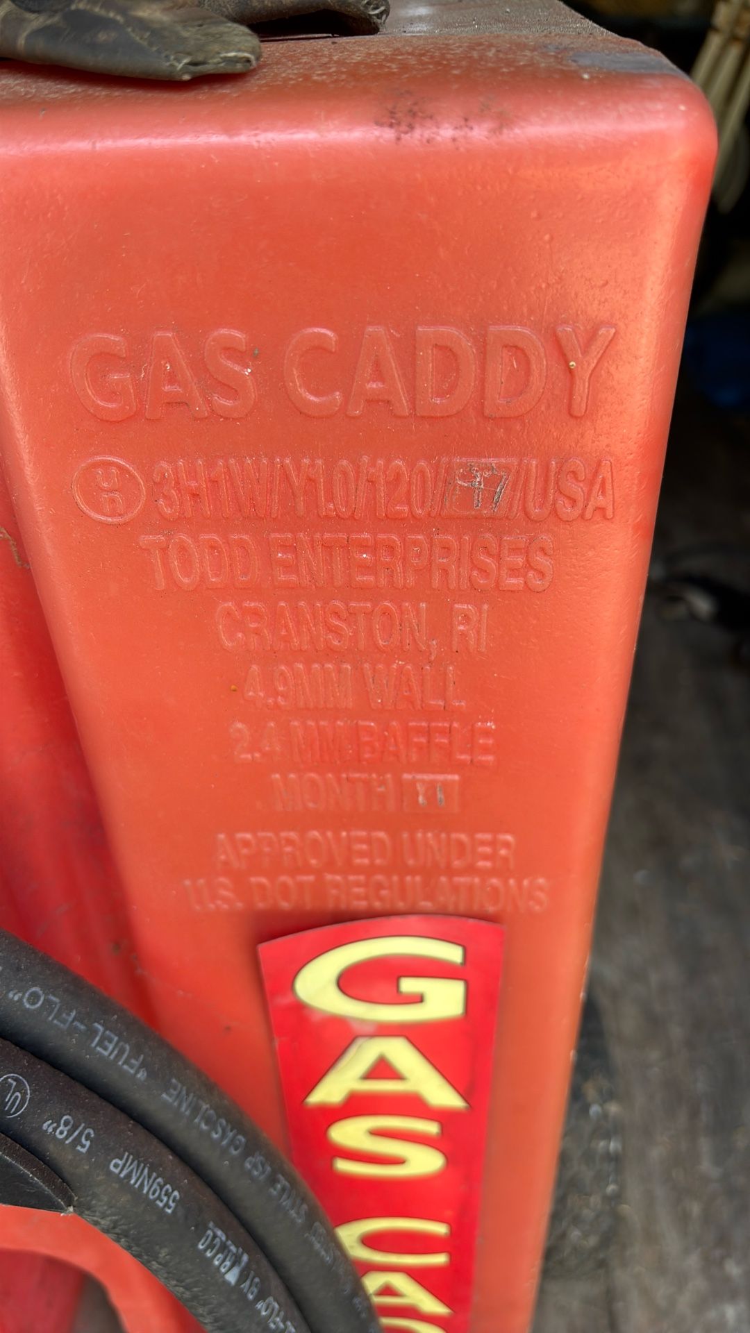 Portable Gas Caddy