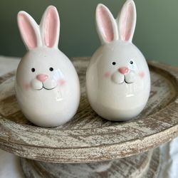 Easter Bunny Salt & Pepper Shakers