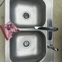 Stainless Steel Double Sink