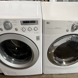 LG Front Load Washer And Dryer Set