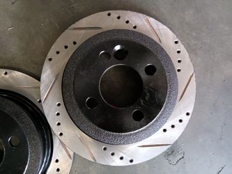 Mini Cooper Rear Rotors Drill And Slot 259mm