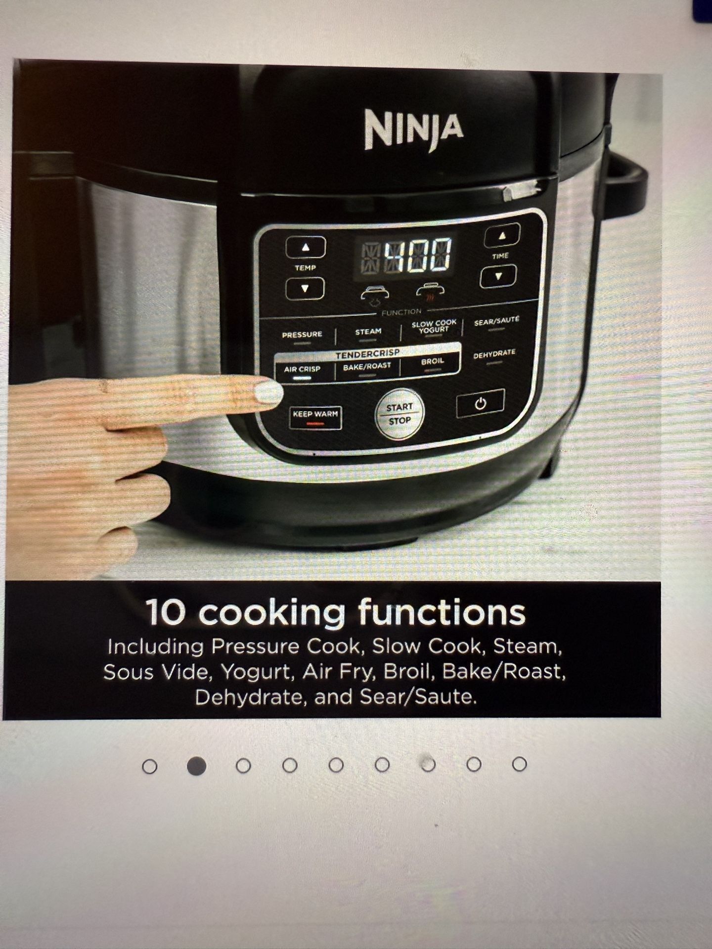 Ninja foodi Pressure Cooker.