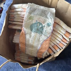 Size 4 Diapers (Free)