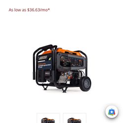 9500 Watt Electric Start Tri Fuel  Generator