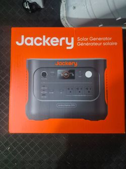 Jackery Explorer 1000 v2 Solar Generator with a 1070Wh capacity and 1500W power output