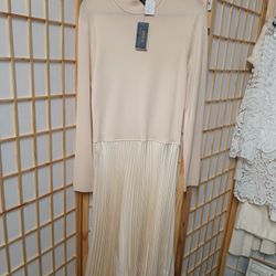 Ralph Lauren Polo Dress w/ Pleats 