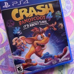 PS4 CRASH BANDICOOT 4 IT’S ABOUT TIME