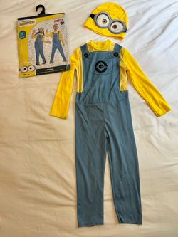 Minion toddler Halloween Costume with Hat