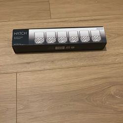 Set Of 6 Crystal Shot Glasses