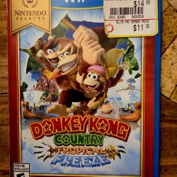 Donkey Kong Country Tropical Freeze. Nintendo Wii U.  Check Out My Other Listings For More Wii Games 