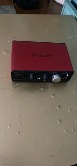 Focusrite audio interface