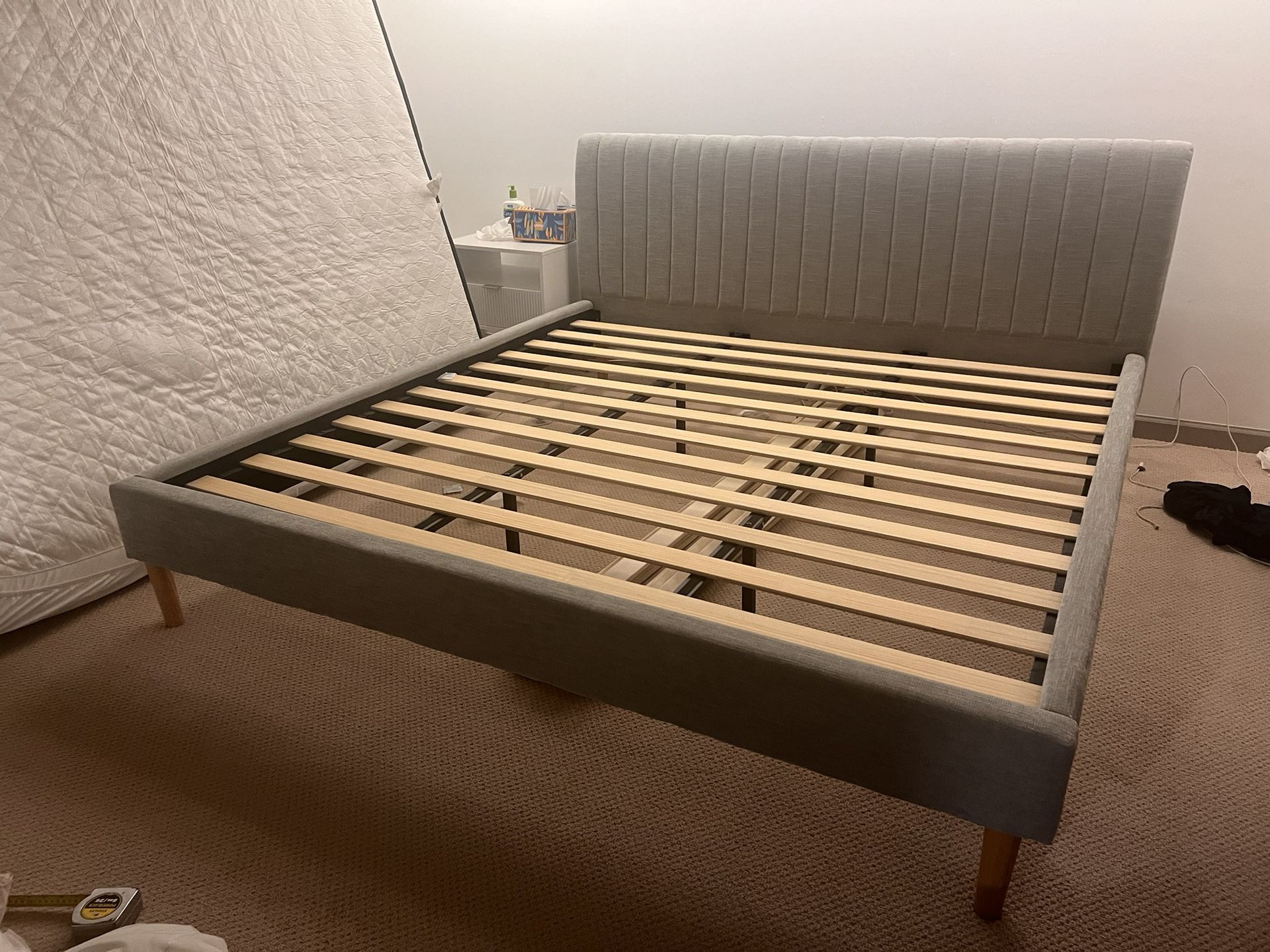 Claremont Bed frame With Headboard - King size