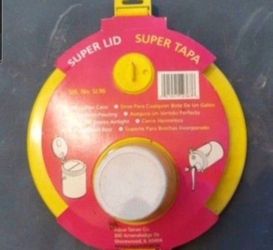 Super Lid For Any Paint Can.  Stops Spills And Good For Storage SB1