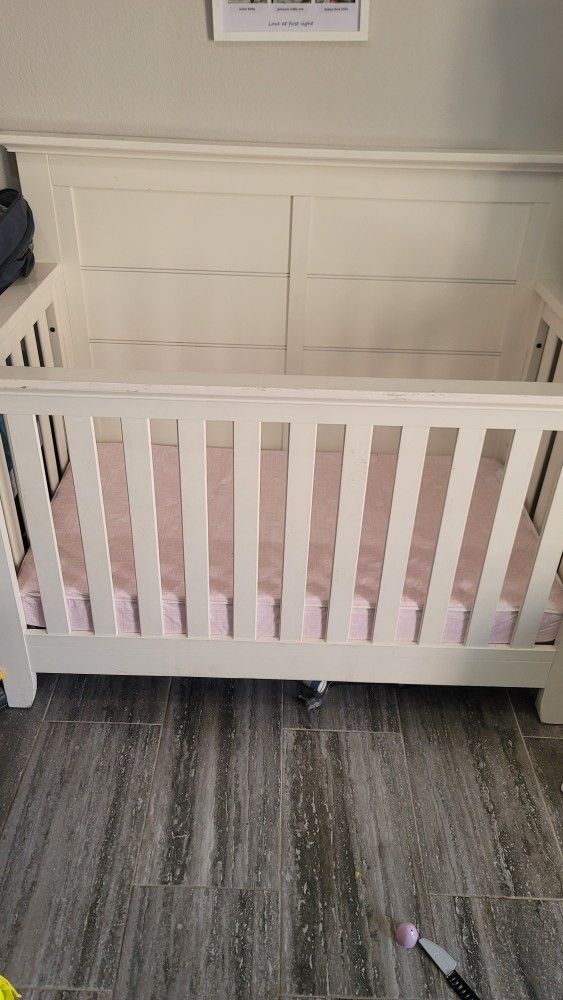 Wood Baby Crib 