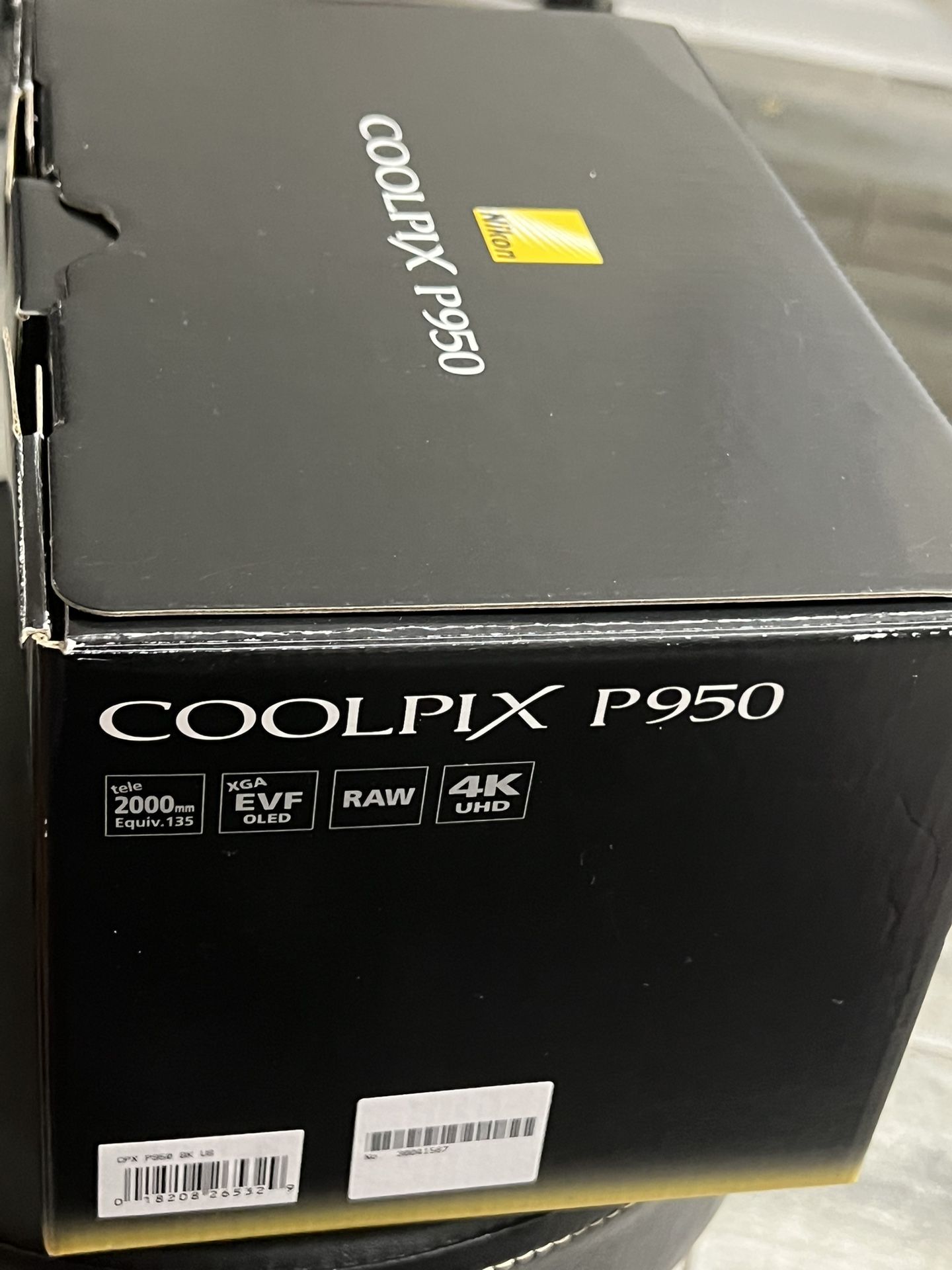 Nikon Coolpix P950 4K Digital Camera w/83x Optical Zoom