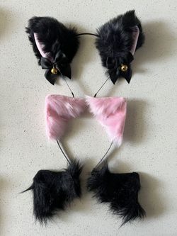 🎃Neko Cat Ears Set Of 3 🎃