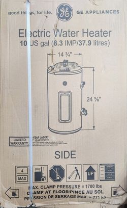 GE 10 gallon Hot Water Tank