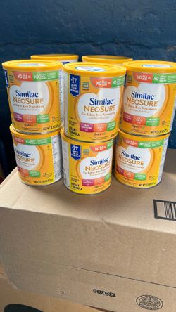 Similac neosure   $11 por bote
