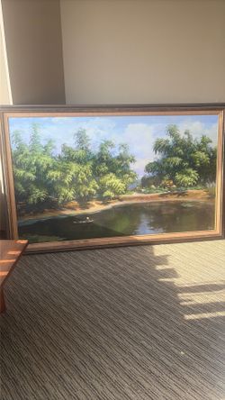 Oil painting 6ft by 4ft