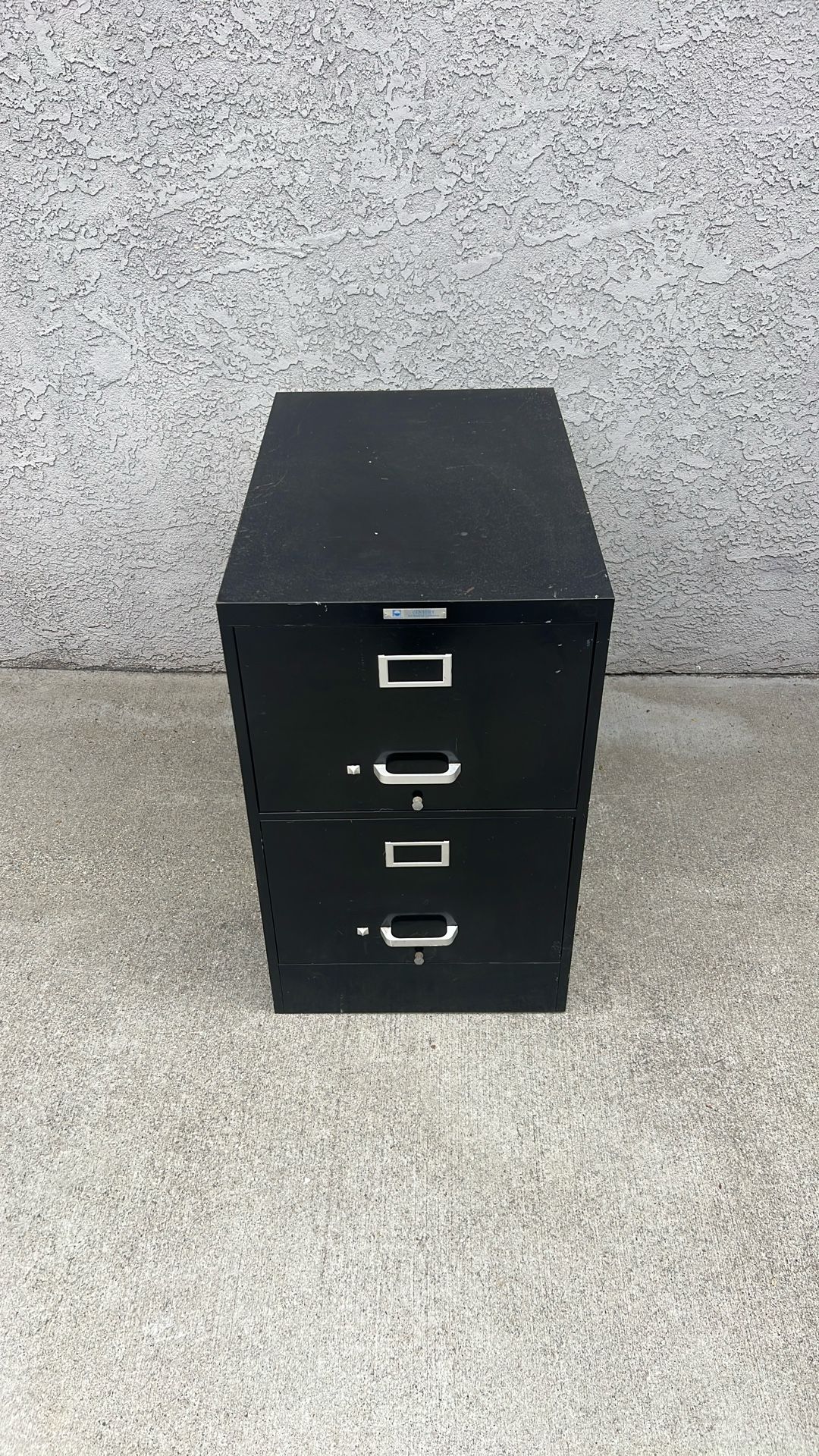 Black Filing Cabinet 