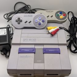 Super Nintendo SNES Console 