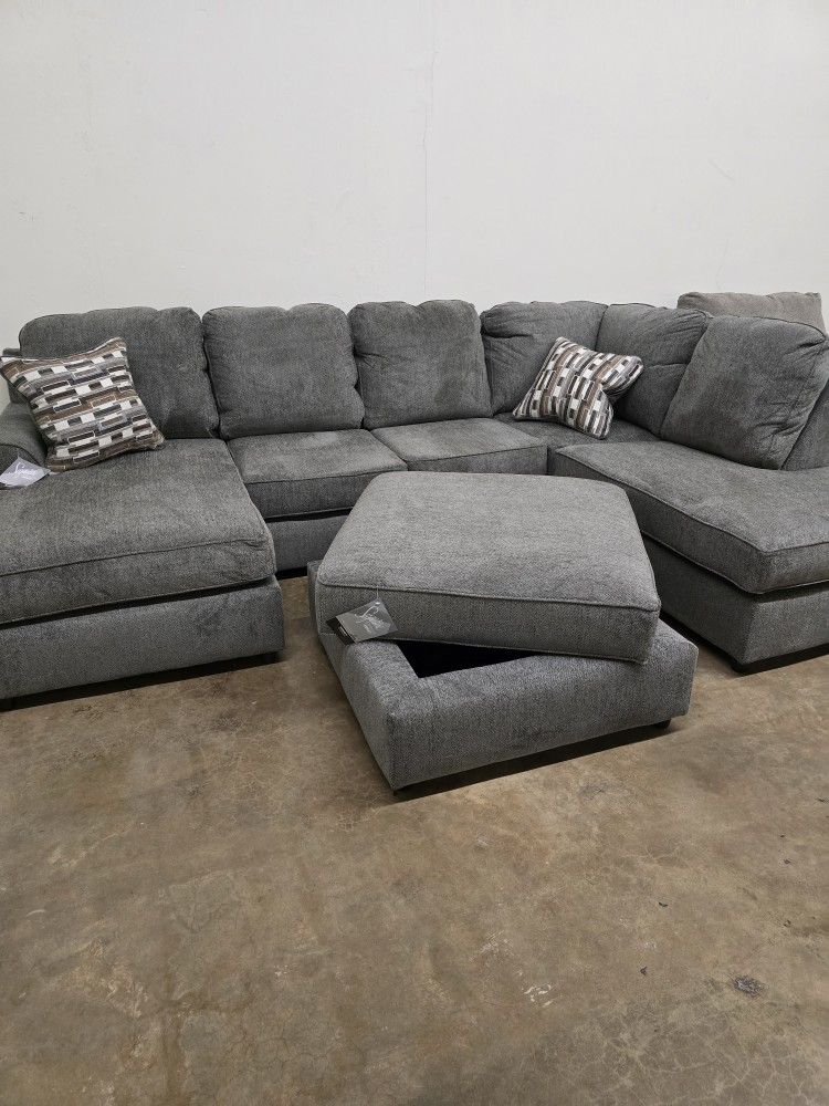New Ashley Gray Sectional