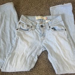 Levi’s low slouch straight jeans