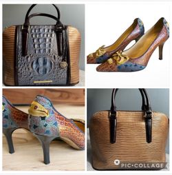 🔥Designer Bundle💰Cole Haan Heels Size 6 &  Brahmin Duxbury Bag